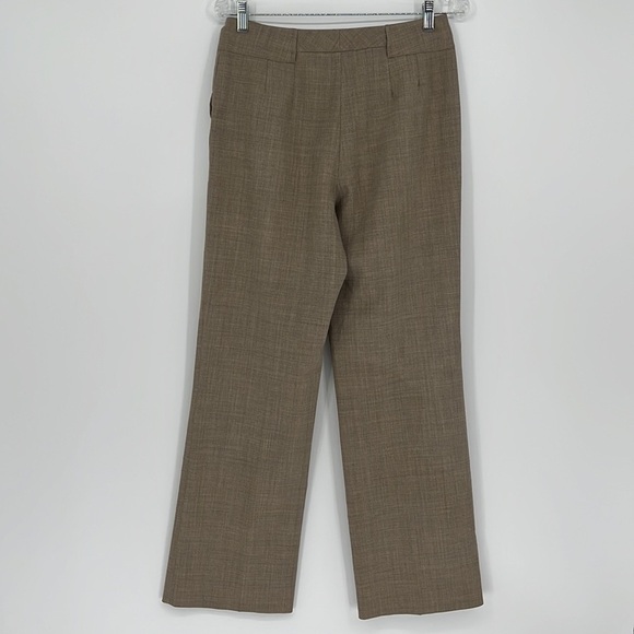 St. John Sport Tan Dress Pants Trousers with Gold Hardware Women’s Size 8 - Picture 10 of 14